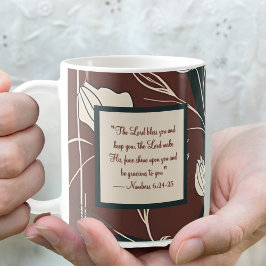 Caneca De Café Autumn Noir Blossoms Morning Blessing Mug