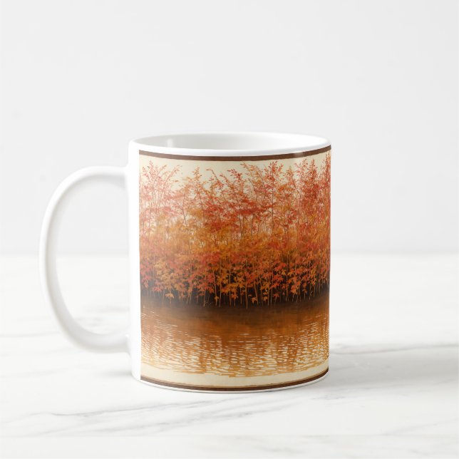 Caneca De Café Autumn Reflection - Maple Lake Mug (Esquerda)