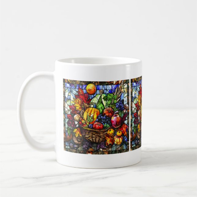 Caneca De Café Autumn Saged Glass Mug (Esquerda)