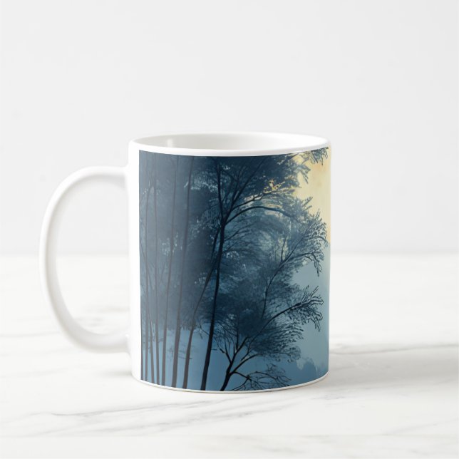 Caneca De Café Autumn Silence in the Zen Garden (Esquerda)