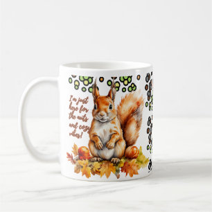 Caneca De Café Autumn Squirrel's Nutty Adventure