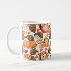 Caneca De Café Autumn vibes Patterine Porcupine