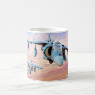 CANECA DE CAFÉ AV-8B HARRIER II