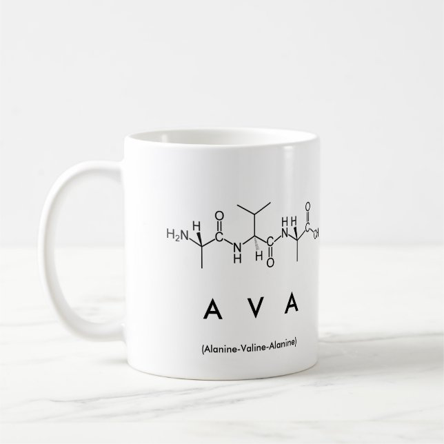 Caneca De Café Ava peptide (Esquerda)