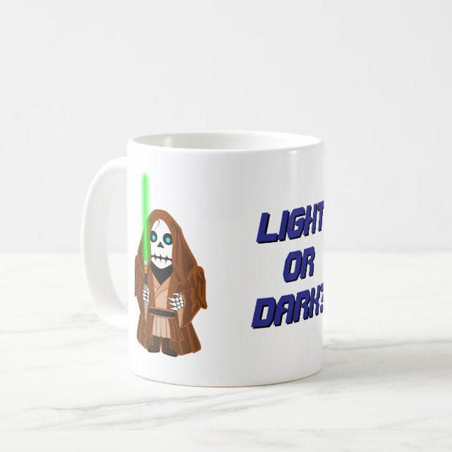 Caneca De Café Avatar Classic Mug "Light or Dark", 11 oz (Frente Esquerda)