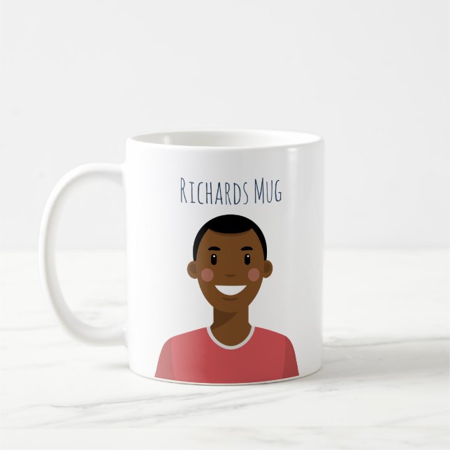 Caneca De Café Avatar Personalizado (Esquerda)