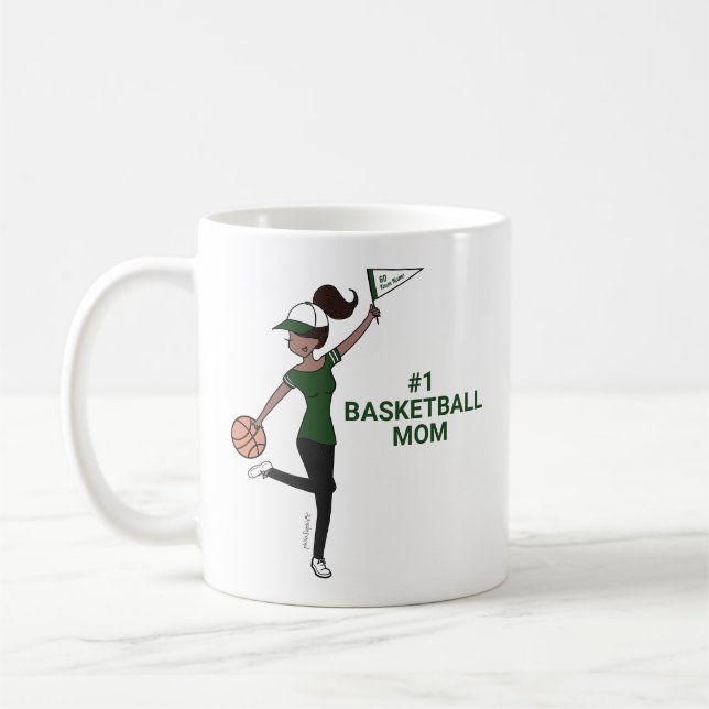 Caneca De Café Avatar Personalizado #1 Fan Coffee Mug (Esquerda)