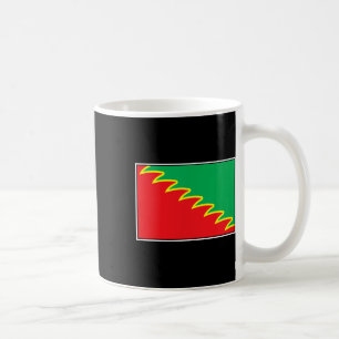 Caneca De Café Avdiivka Ucrânia Bandeira Oblast de Donetsk 