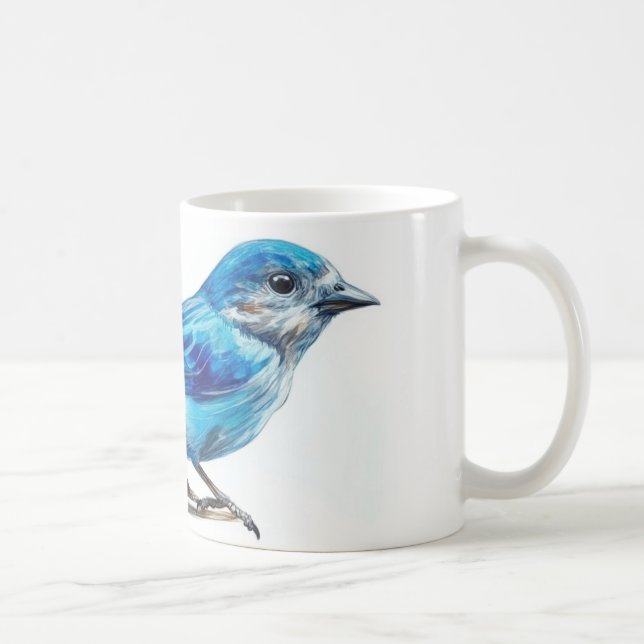 Caneca De Café ave colorida (Direita)