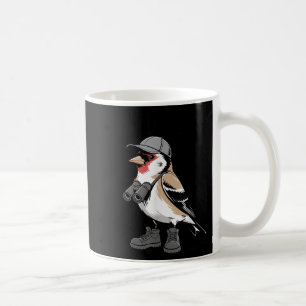 Caneca De Café Ave Engraçado De Nerd De Pássaro A Ver Para Observ