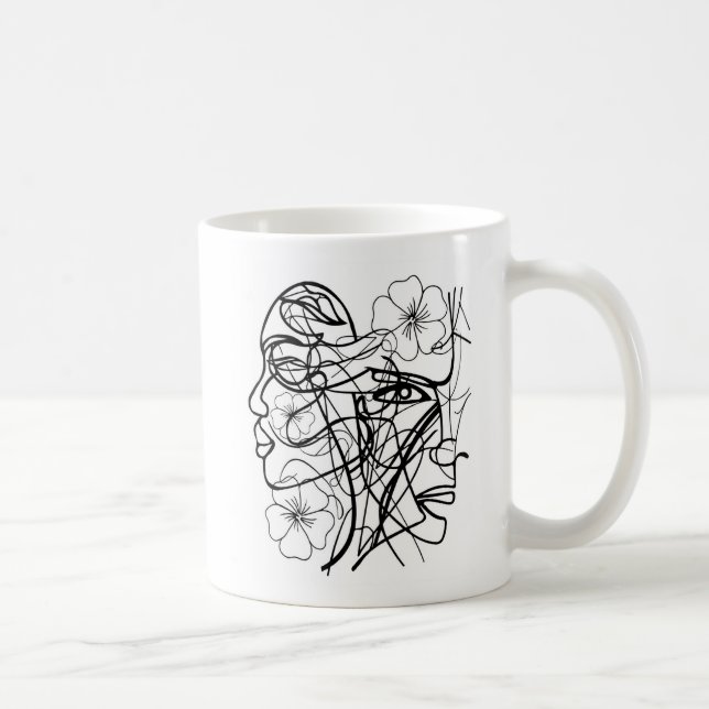 Caneca De Café Avec Duo (Direita)