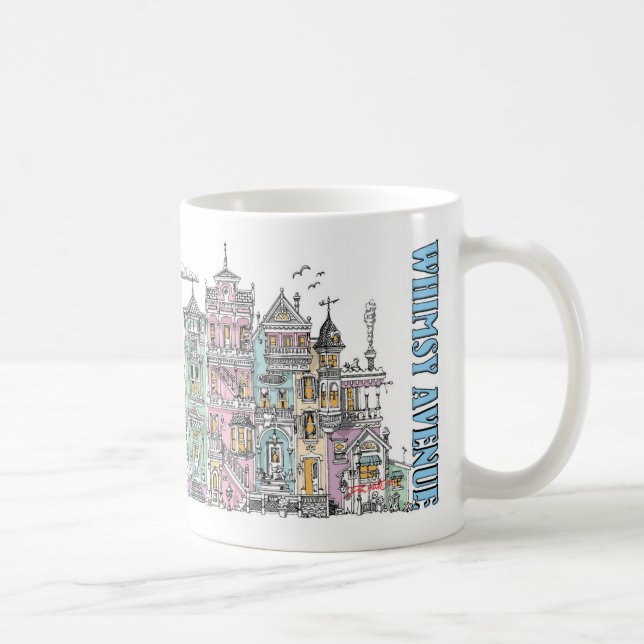 Caneca De Café Avenida irrisório (Direita)