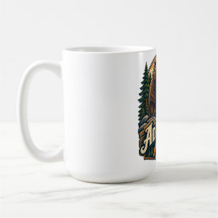 Caneca De Café Aventura Aguarda Bear Mountain Camping Café