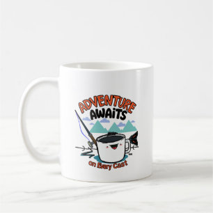 Caneca De Café Aventura Aguarda em Cada Lançamento