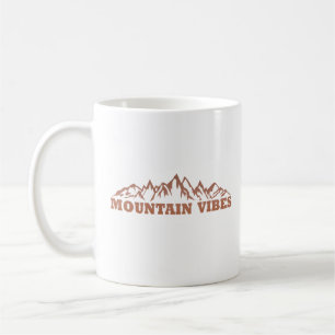 Caneca De Café Aventura com vibrações de montanha ao ar livre