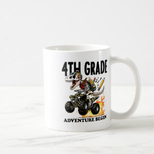 Caneca De Café Aventura da 4ª Série Começa De Volta às Aulas Cami