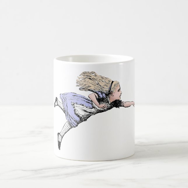 Caneca De Café Aventura da Alice Voadora no País das Maravilhas T (Centro)