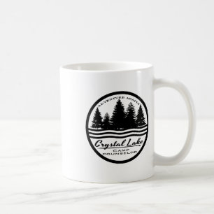 Caneca De Café Aventura de acampamento de conselheiro do Crystal