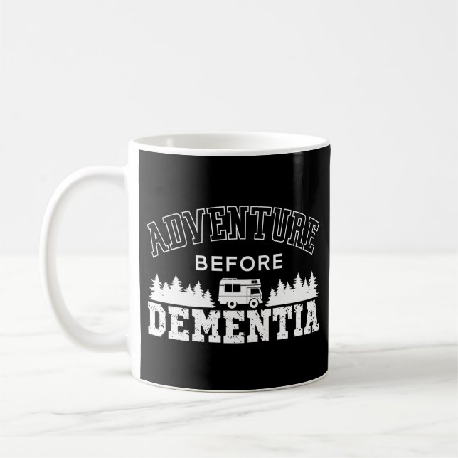 Caneca De Café Aventura de Campanha Antes da Demência - Autohome (Esquerda)
