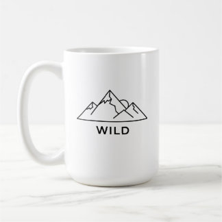 Caneca De Café Aventura de Montanha Mínima