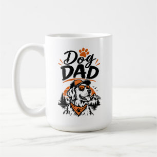 Caneca De Café Aventura do Papai do Cachorro Amante de Cachorro