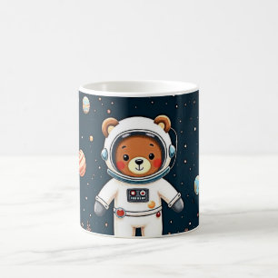 Caneca De Café Aventura do Teddy Cósmico