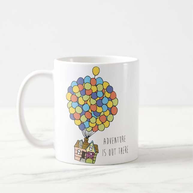 Caneca De Café Aventura Está Lá Fora (Esquerda)