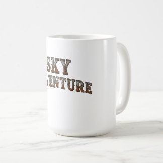 Caneca De Café aventura no céu 