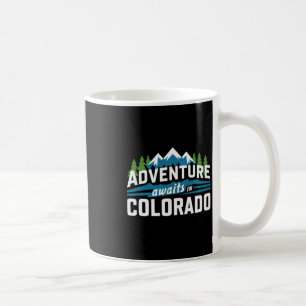 Caneca De Café Aventura no Colorado Espera Caminhadas nas Montanh