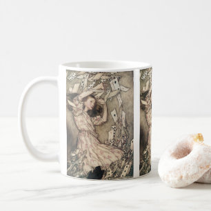 Caneca De Café Aventuras de Alice em Wonderland Vintage por Rackh