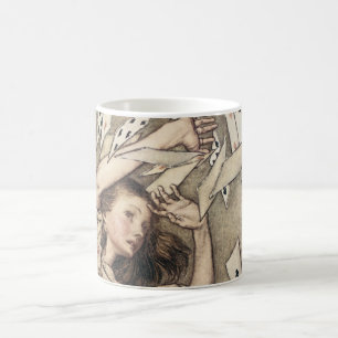 Caneca De Café Aventuras de Alice no País das Maravilhas Vintage 