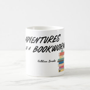 Caneca De Café Aventuras de um Bookworm