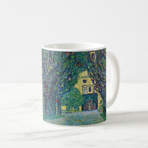 Caneca De Café Avenue in Schloss Kammer Park por Gustav Klimt