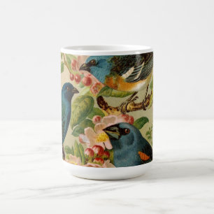 Caneca De Café Aves da América do Norte Gustav Mü tzel