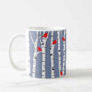 Caneca De Café Aves e Aves