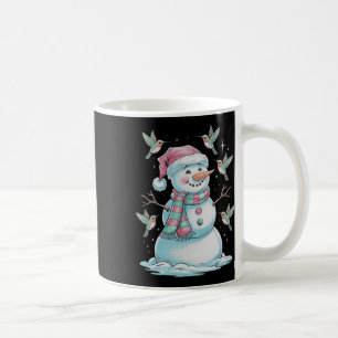 Caneca De Café Aves E Neve Para Amantes de os animais