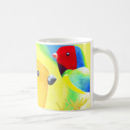 Caneca De Café Aves Fantásticas