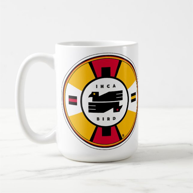 Caneca De Café Aves incas (Esquerda)