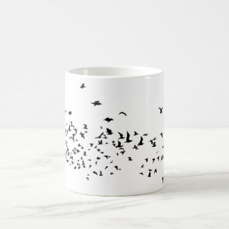 Caneca De Café Aves Voadoras Mug