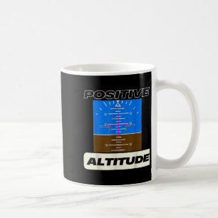 Caneca De Café Aviação de pilotos de alta altitude positiva