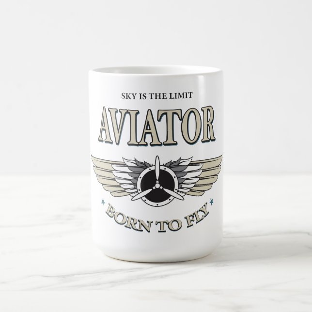 Caneca De Café Aviador (Centro)