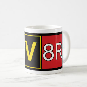 Caneca De Café Aviador - AV8R -