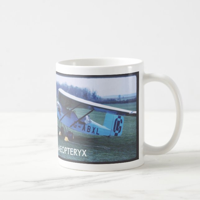 Caneca De Café Avião 1932 do Archaeopteryx de Granger (Direita)