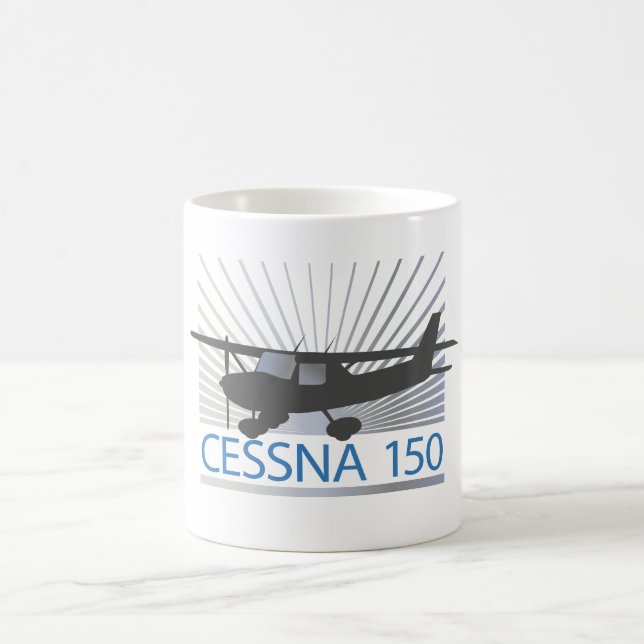 Caneca De Café Avião Cessna 150 (Centro)