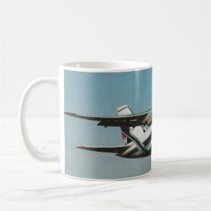 Caneca De Café Avião de Carga Antonov An-124 Ruslan Vintage Aviat
