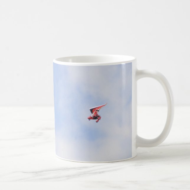 Caneca De Café Avião de Microlight (Direita)