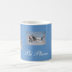 Caneca De Café Avião de WWI, avião de WWI, avião de WWI, plano