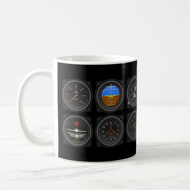 Caneca De Café Avião Gere Café Mug (Esquerda)