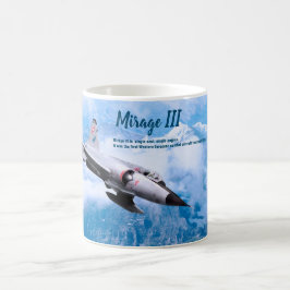 Caneca De Café Aviation Art Mug "Mirage III "
