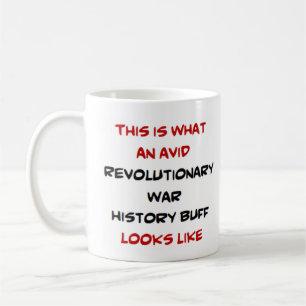 Caneca De Café ávido buff revolucionário da história da guerra